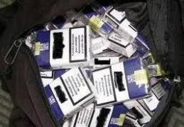 Bărbat depistat în trafic, transportând aproape 4.000 pachete ţigări de contrabandă