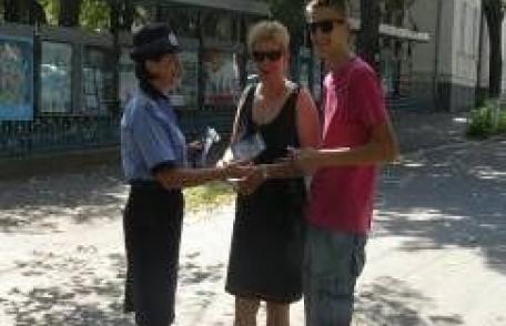 Dorohoi: „Votează legal! Mita şi votul ilegal înseamnă închisoare!”, campanie desfăşurată de IPJ