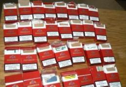 Trafic ilegal de ţigări depistat la Păltiniş 