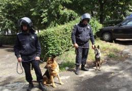 Jandarmii au efectuat activităţi de pregătire cu efective ale Poliţiei Locale din Botoşani şi Dorohoi