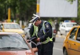 Maşinile înmatriculate în străinătate trase pe dreapta de polițiști