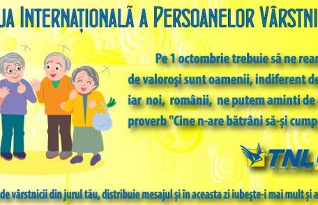 TNL Botoșani celebrează Ziua Internațională a Vârstnicilor