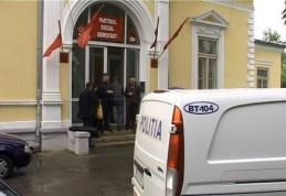 Sediul PSD Botoşani călcat din nou de hoţi