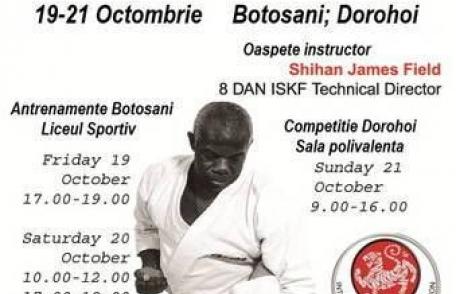 Competiția North East Karate Cup la Sala Polivalentă din Dorohoi