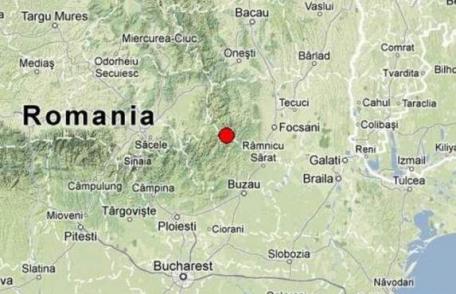 Cutremure în lanţ în Vrancea: Trei seisme cu magnitudine de peste 3 în câteva ore