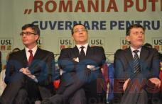 Ponta și Antonescu alături de candidații USL Botoșani la mitingul electoral de la Sala Polivalentă FOTO