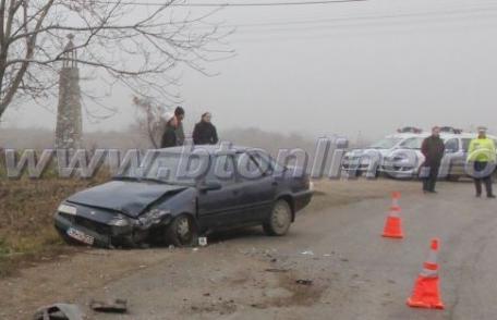Doi răniţi şi două maşini avariate în urma unui accident grav produs la Leorda