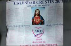 ARD îl foloseşte pe Iisus în campanie. Au apărut calendarele ortodoxo-politice