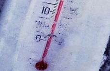 Vineri dimineaţă s-a înregistrat cea mai scăzută temperatură din această iarnă în judeţul Botoşani
