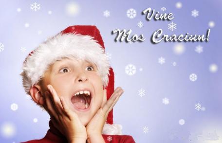Se zvoneşte că vine Moş Crăciun la Dorohoi: Copii dorohoieni aşteptaţi astăzi de bătrânelul simpatic