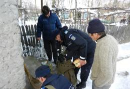 Misiune de distribuire de alimente, persoanelor afectate de ninsorile abundente din localităţile Horodiştea şi Havârna