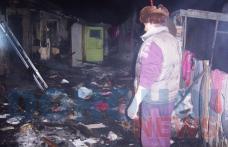 Incendiu devastator. O familie din Broscăuți pare urmărită de ghinion. Doi copii au ajuns la spital cu arsuri grave