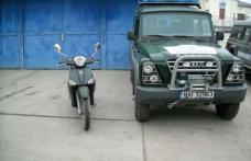 Lucrare penală intocmită de polițiștii de frontieră dorohoieni pentru conducerea unui moped fără permis