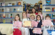 Elevii de la Clubul Copiilor Dorohoi, premiaţi la Simpozionul Internaţional „Grigore Vieru, poet al sufletului românesc”, ediţia I, Botoşani - Foto