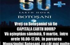 Botoşani, Ploieşti şi Timişoara se întrec pentru titlul Capitala Earth Hour 2013