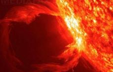 Explozia solara de vineri ar putea afecta Terra