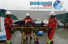 Simulări de situaţii de urgenţă în Botoşani, Ştefăneşti şi Truşeşti - FOTO