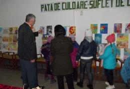 Prima expoziție a Școlii nr.1 Dorohoi desfășurată sub egida „Pată de culoare – suflet de copil”