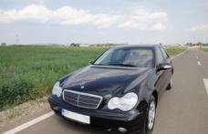 Accident la Cătămărăşti: Un Mercedes aflat în probe și care valorează peste 50.000 de euro, a fost puternic avariat