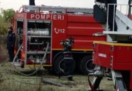 Incendiu pe Dealul Polonic din Dorohoi, cauzat de copii