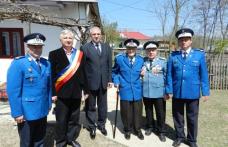Jandarm în rezervă înaintat în grad la vârsta de 101 ani la Hudești - FOTO