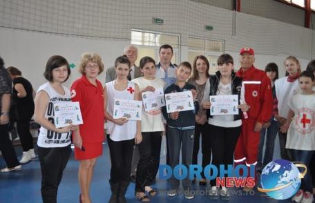 Școlile din Dorohoi s-au întrecut în acest week-end la concursul „Sanitarii pricepuți” - FOTO