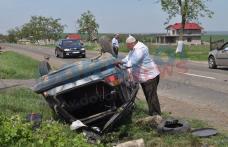 Accident grav produs în localitatea Dealu Mare, la intrarea în municipiul Dorohoi – VIDEO/FOTO
