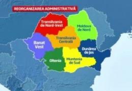 Cum se vor distribui 40 mld. euro! Numele celor șapte regiuni în care va fi împărțită harta României