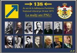 La mulți ani PNL! 138 ani de istorie, onoare şi demnitate