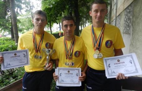 Pompieri botoşăneni, premiaţi la Campionatul balcanic al pompierilor cu 15 medalii - FOTO