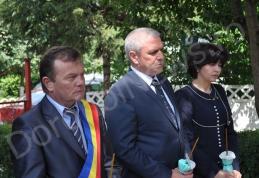 Doina Federovici, prezentă la Dorohoi la ceremonia de pomenire a eroilor şi martirilor - FOTO