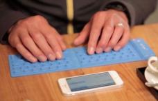 NOU ! S-a inventat tastatura pe care o ţii în buzunar şi o conectezi la iPhone