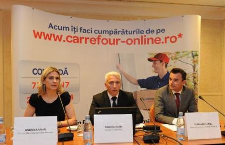 Grupul Carrefour lansează oficial în România magazinul său online pentru produse alimentare și de larg consum