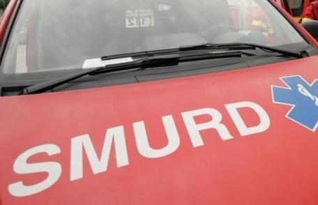 Administratorul unei societăți din Botoșani transportat de urgență la spital după ce a căzut de pe o schelă