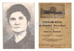 DOROHOI-FILE DE ISTORIE: Personalităţi născute în luna august, CUPARENCU ELENA (1887-1979) - institutoare, publicistă, filantrop - FOTO