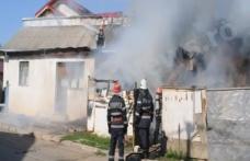Doi copii au murit arşi de vii într-un incendiu devastator produs sâmbătă după amiază