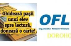 „O carte = o speranță”: Campanie de donare de carte organizată de OFL Dorohoi
