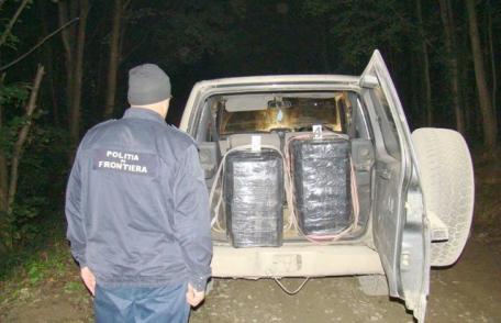Ţigări de contrabandă descoperite în posesia unui tânăr din Cristinești la frontiera cu Ucraina