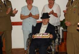 Luptător la Stalingrad sărbătorit la 102 ani