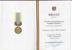 1. Brevetul si Medalia M. Eminescu, Chisinau, 2013