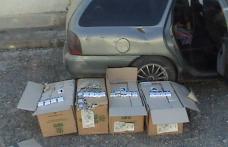 Maşină furată plină cu ţigări de contrabandă depistată la Botoşani 
