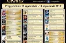 Uvertura Mall: Vezi ce filme rulează la Cine Grand în perioada 13-19 septembrie 2013!