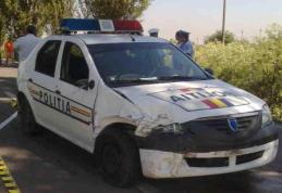 Un accident rutier cu mașina poliției l-a trimis în judecată pe fostul şef al Postului de Poliţie Dersca
