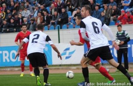FC Botoșani a terminat la egalitate partida disputată luni cu „U” Cluj
