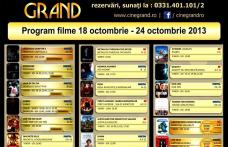Uvertura Mall: Vezi ce filme rulează la Cine Grand în perioada 18 - 24 octombrie 2013!
