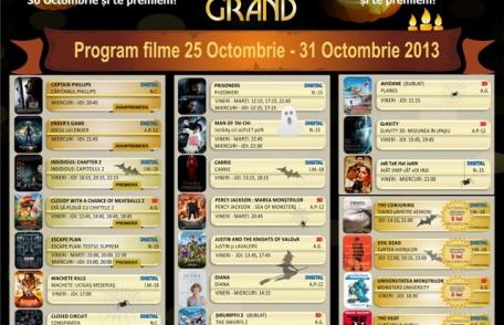 Uvertura Mall: Vezi ce filme rulează la Cine Grand în perioada 24 - 31 octombrie 2013!