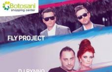 Concert Fly Project, DJ Rynno & Sylvia în această seară la Botoşani Shopping Center