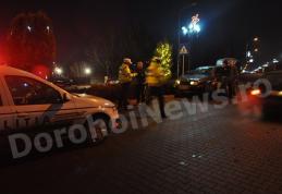 Accident produs de un tânăr pe Bulevardul Victoriei din Dorohoi din cauza neadaptării vitezei - FOTO