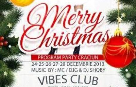 Vibes Club Dorohoi organizează super petreceri sub sloganul „Merry Christmas”. Vezi detalii!