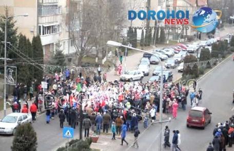 Benzile din Dorohoi au oferit spectacol și în prima zi a anului 2014 - VIDEO